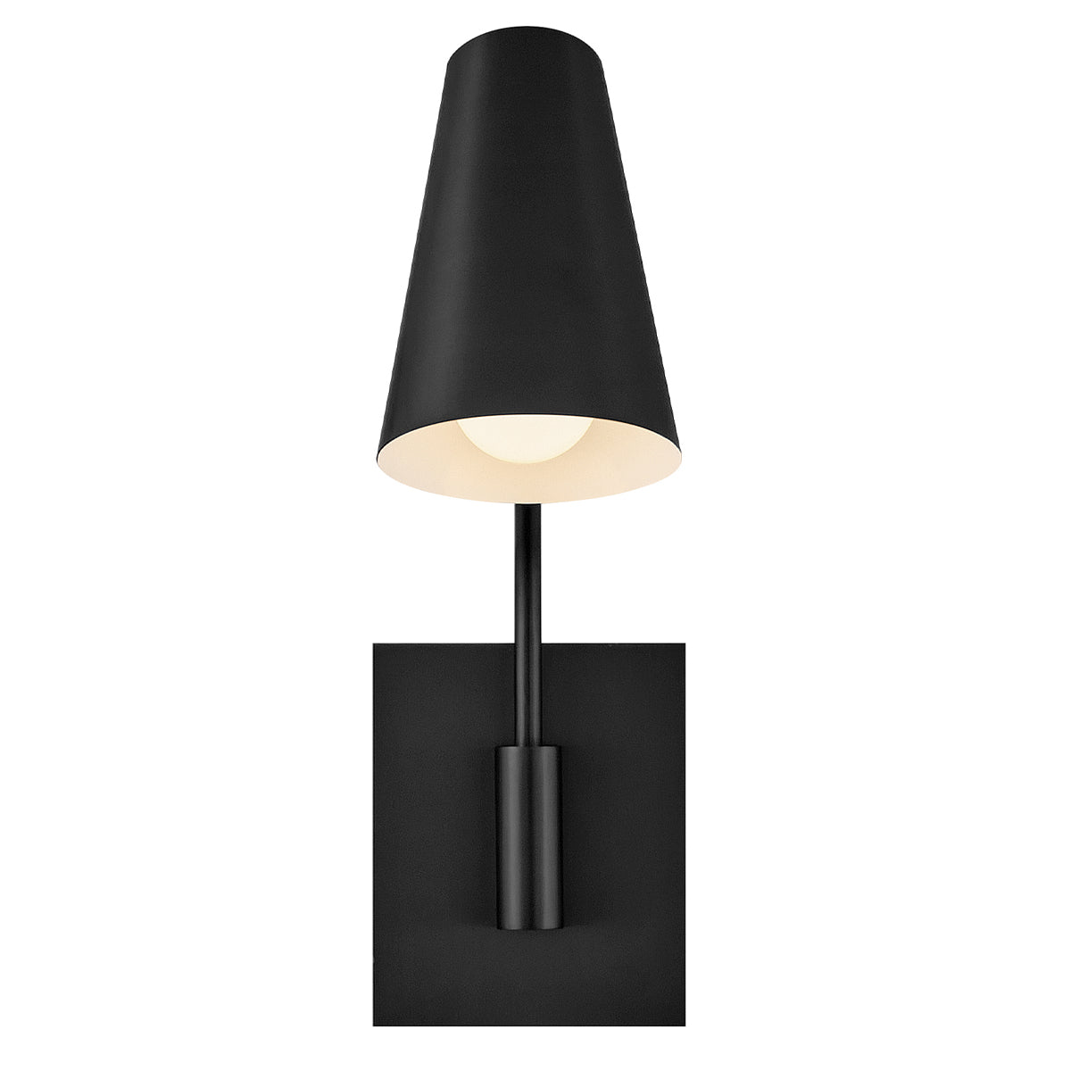 Bray Switched and Fully Adjustable Wall Light in Black