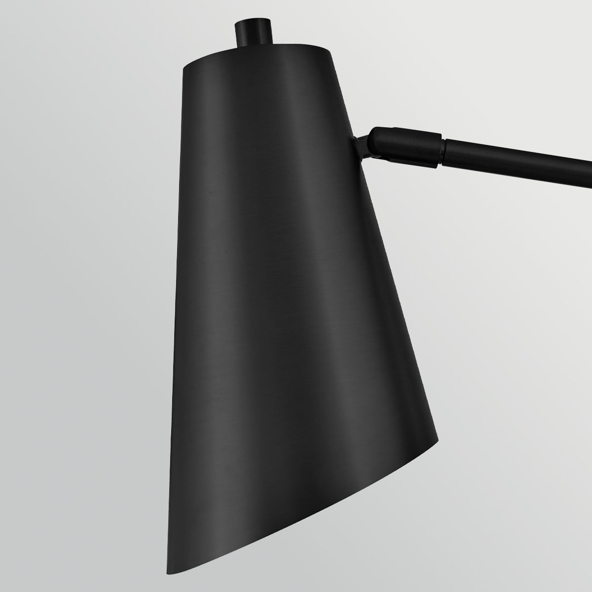 Bray Switched and Fully Adjustable Wall Light in Black