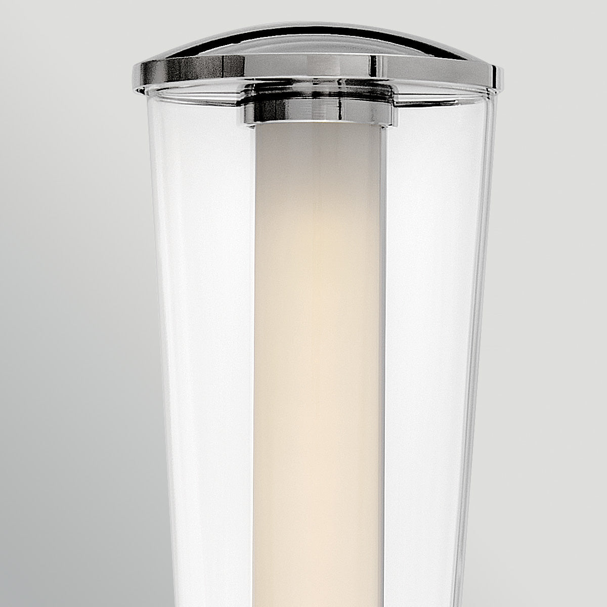 Elin IP44 Dimmable LED Bathroom Wall Light in Polished Chrome