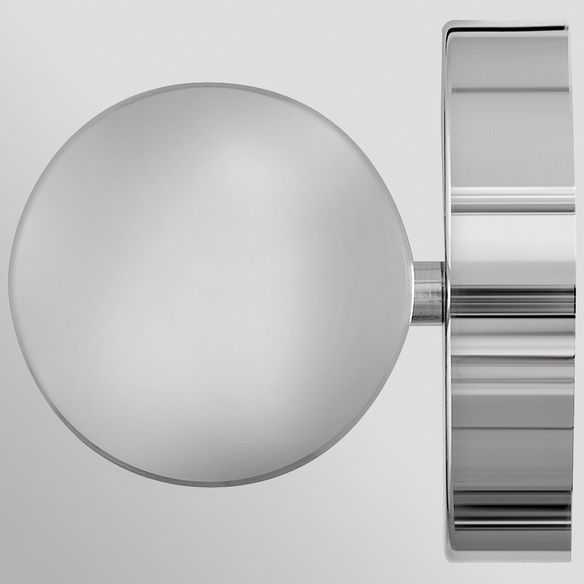 Elin IP44 Dimmable LED Bathroom Wall Light in Polished Chrome