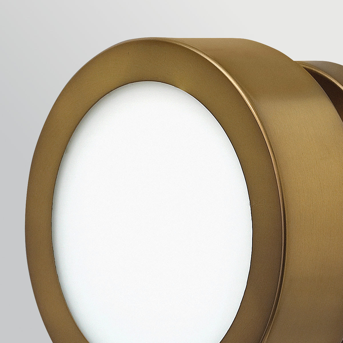 Mercer Small Wall or Ceiling Light in Heritage Brass