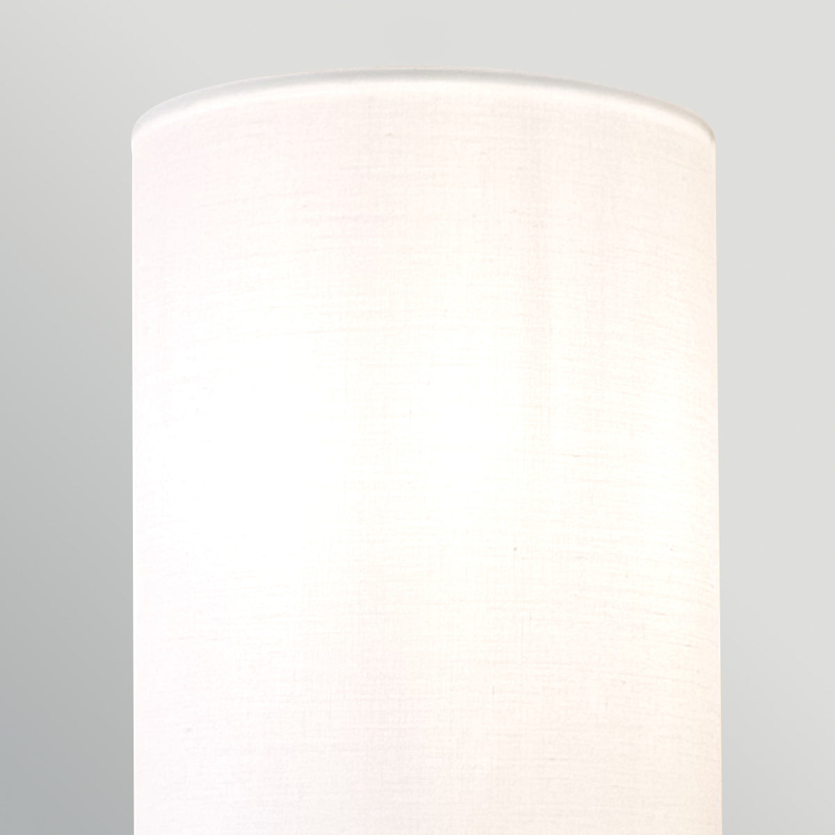 Sabina Twin Arm Wall Light in Black with Off White Shades
