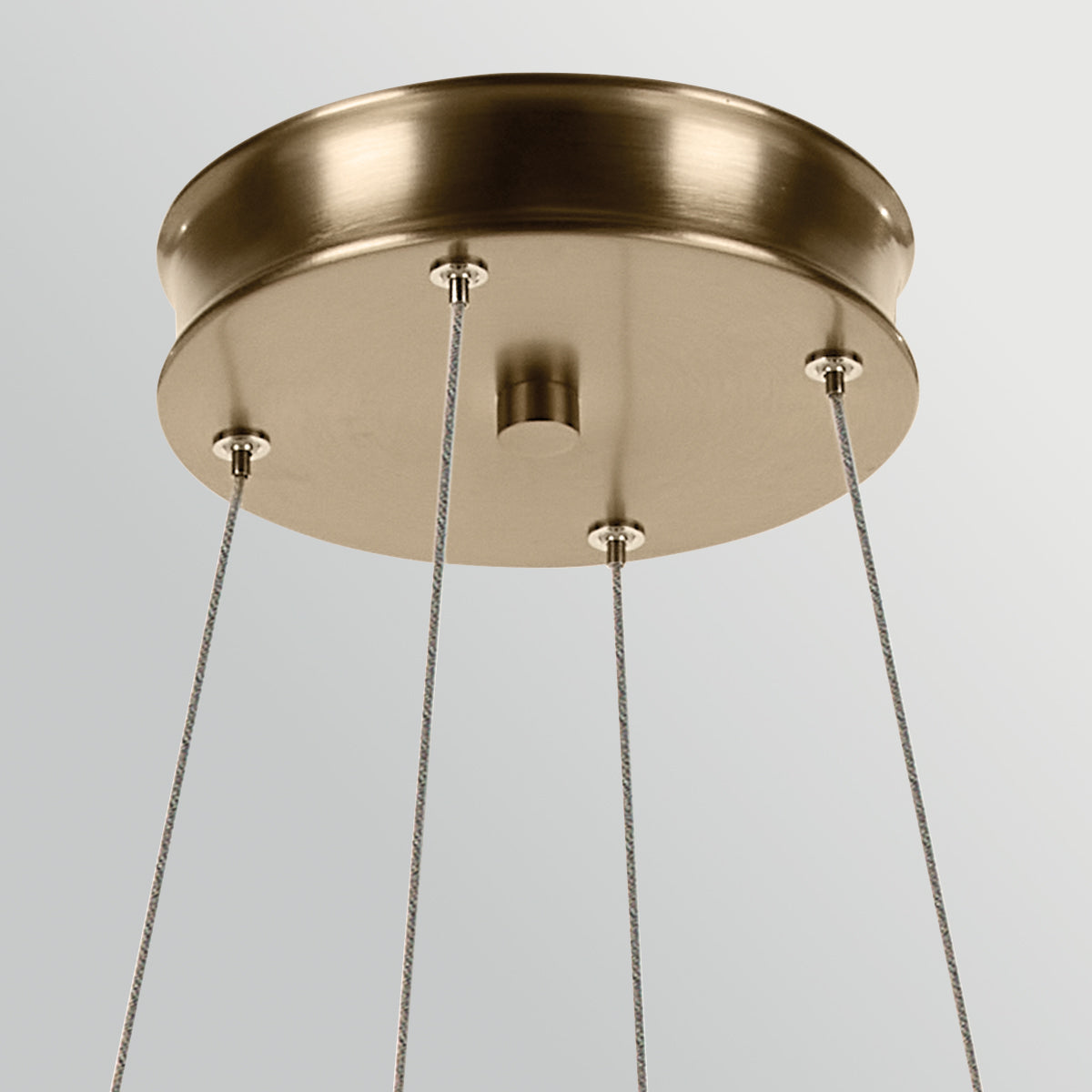 Larousse Medium LED Pendant in Champagne Bronze