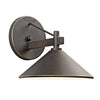 Ripley IP44 Small LED Wall Lantern in Old Bronze