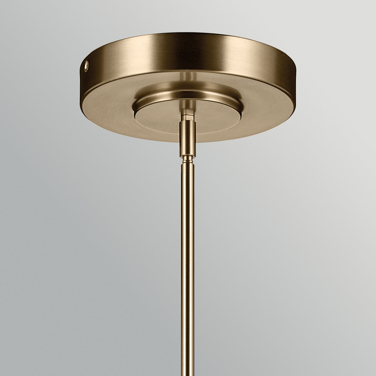 Riven LED Linear Pendant in Champagne Bronze