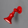 Accra Traditional Small Brass Spotlight in Red
