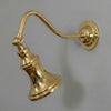 Kent Traditional Solid Brass Adjustable Spotlight in Polished Brass
