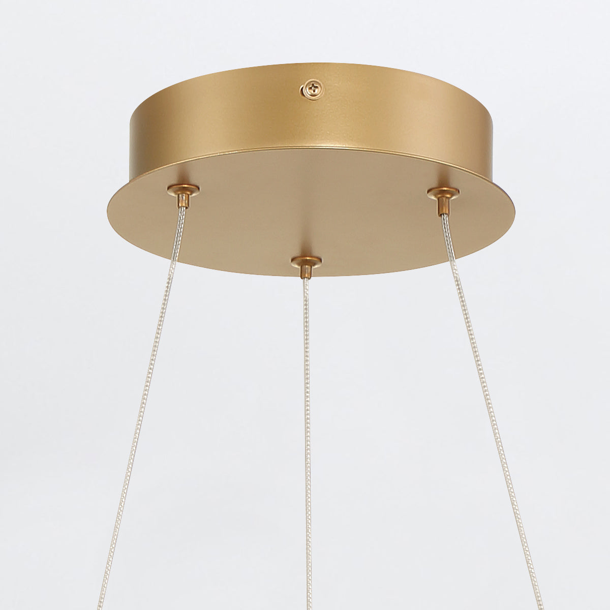 Cadoux LED Pendant Chandelier in Brushed Gold