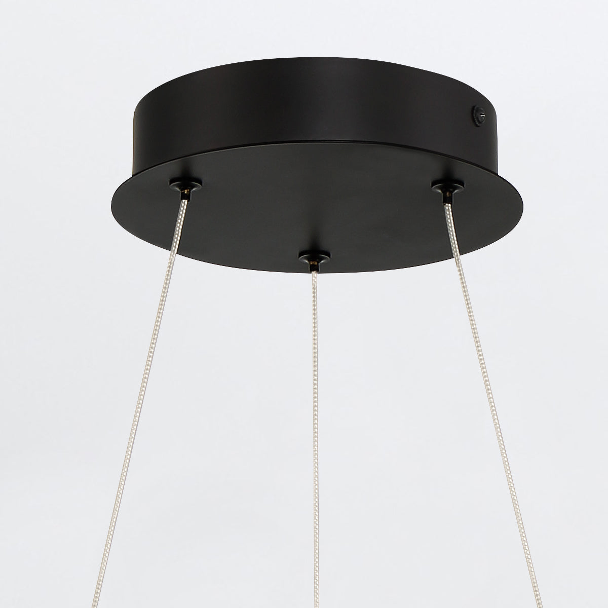 Cadoux LED Pendant Chandelier in Matte Black