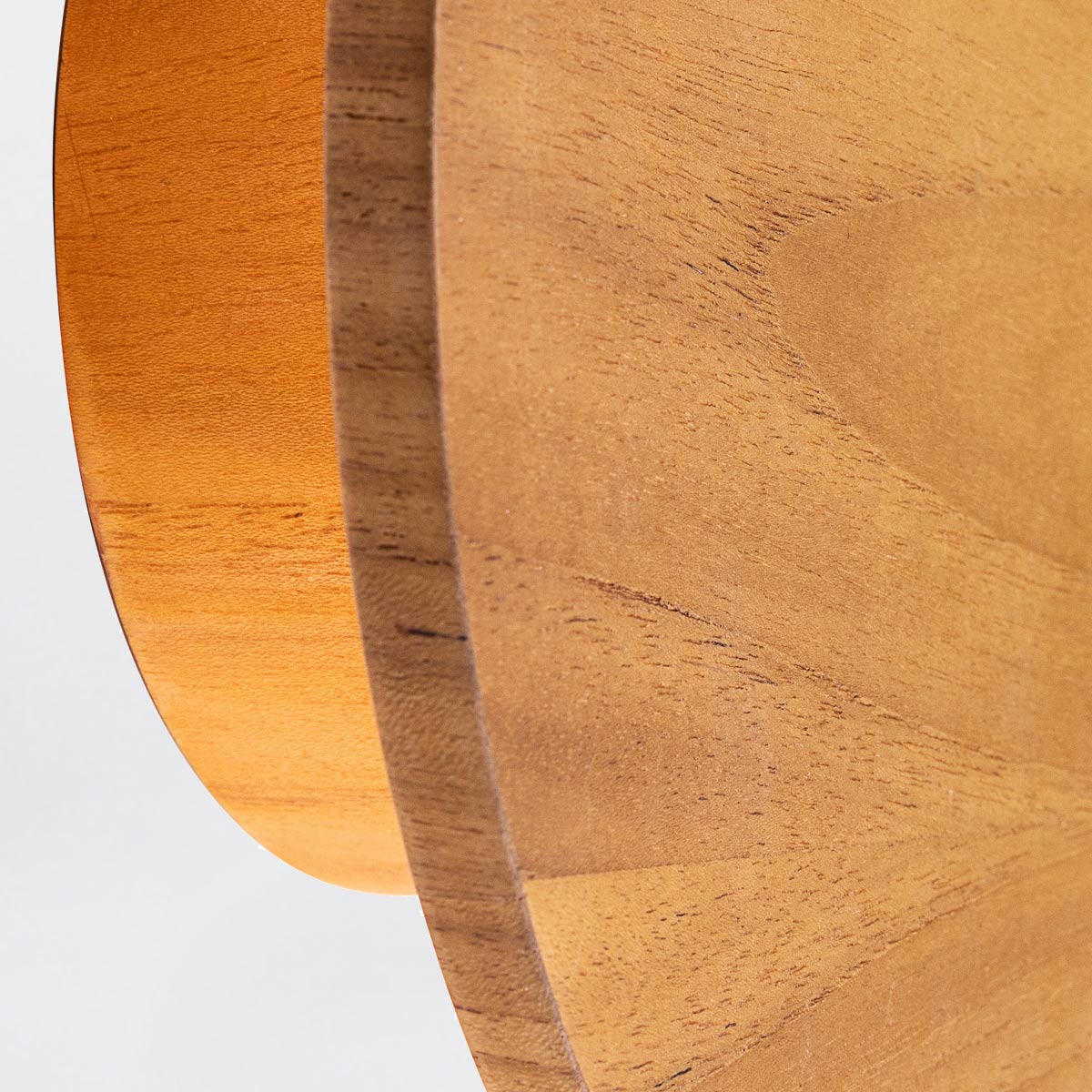 Clean Natural Teak Wood Veneer 8w LED Wall Light