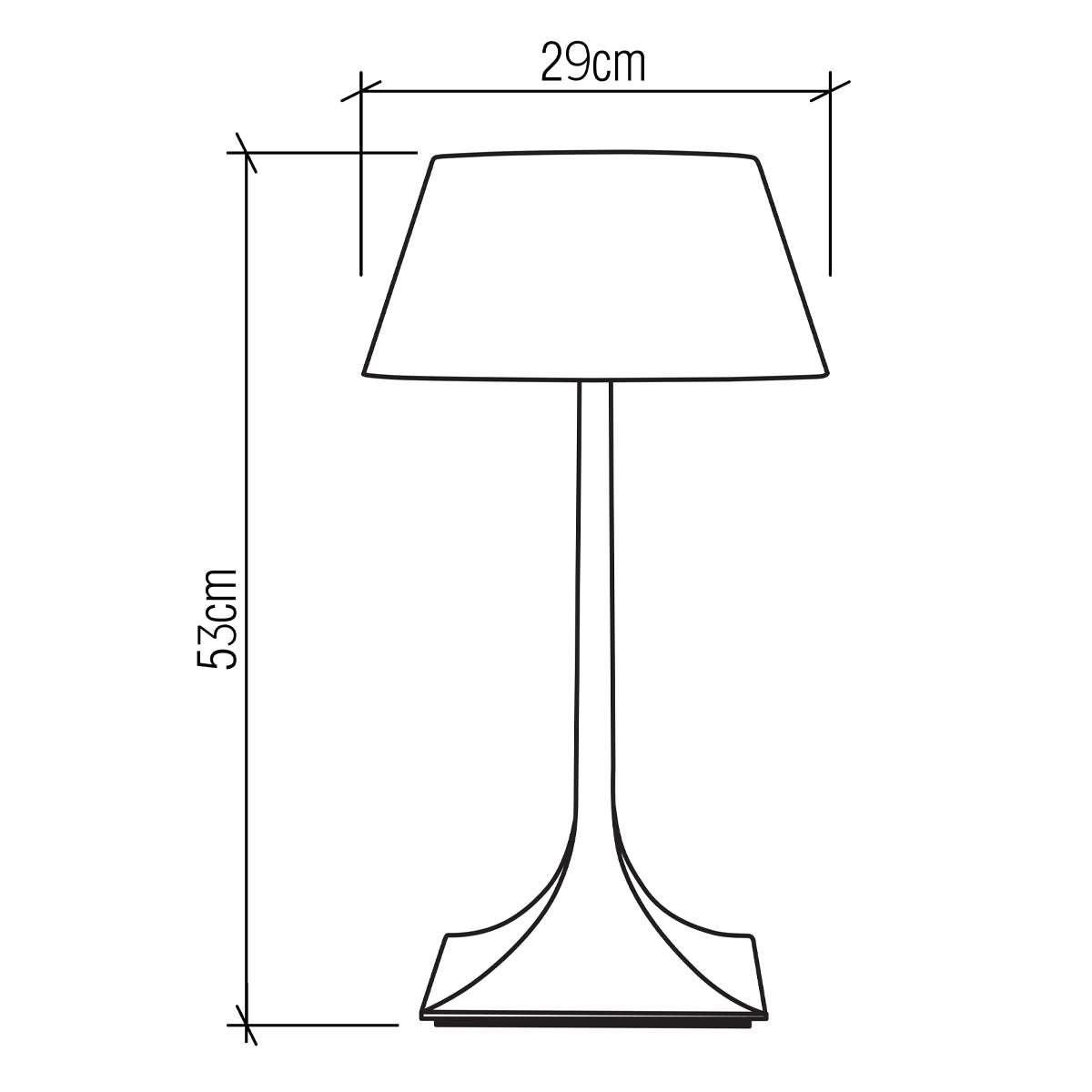 Nostalgia Natural Teak Wood Veneer Table Lamp