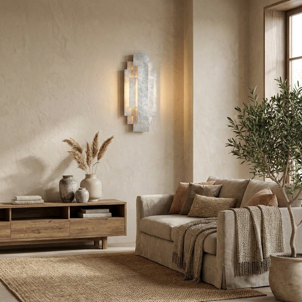Visionary Lighting Westbourne Silver Leaf Sconce