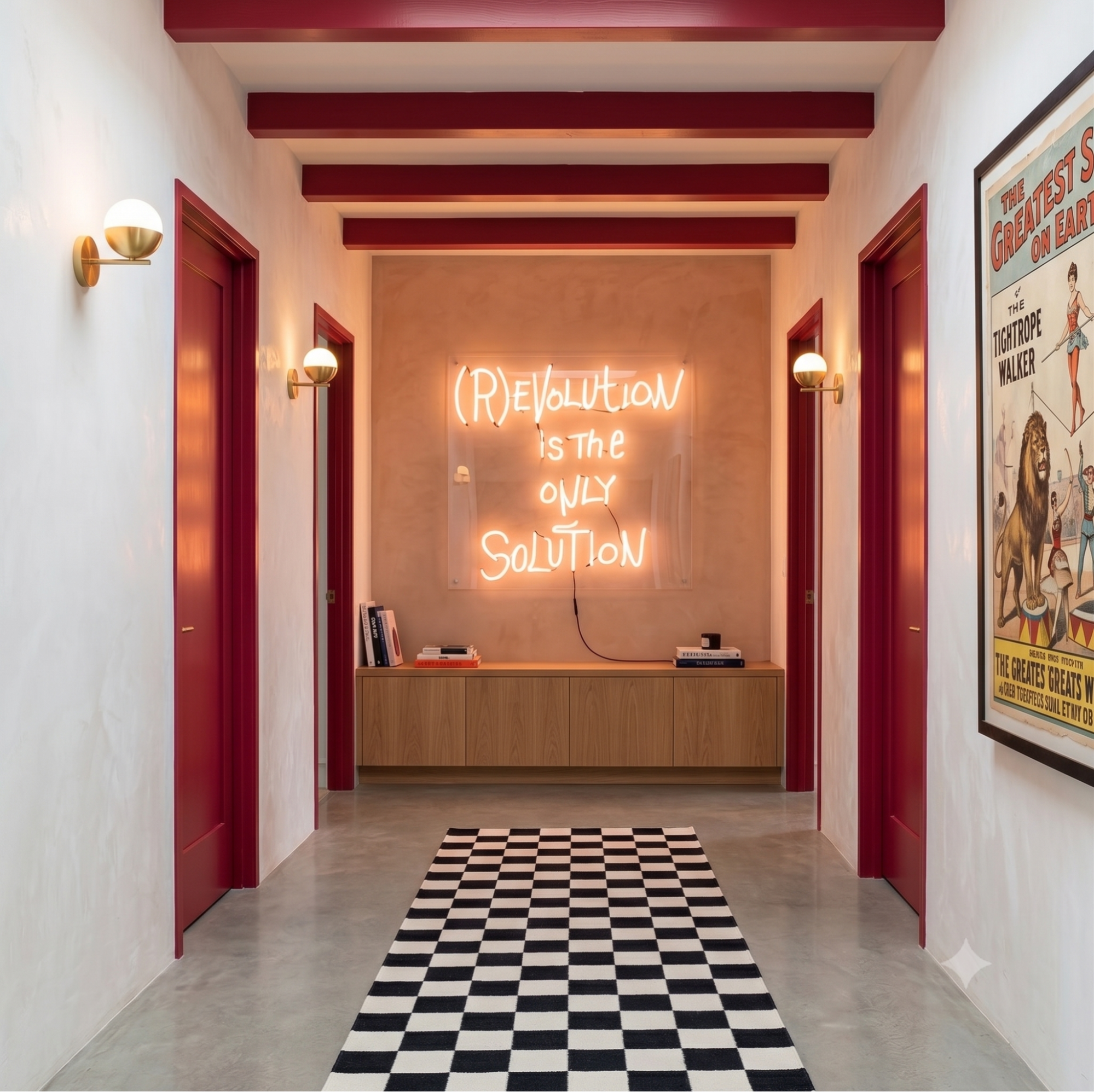 Seletti Neon LED Typography Closeup