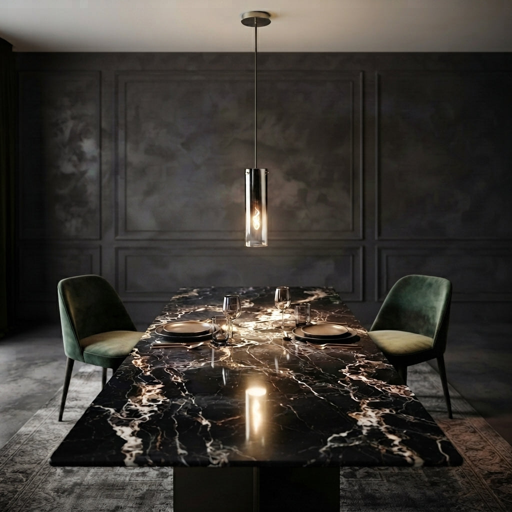 Premium Neo Deco Residential Space featuring High-Shine Home Lighting Textures