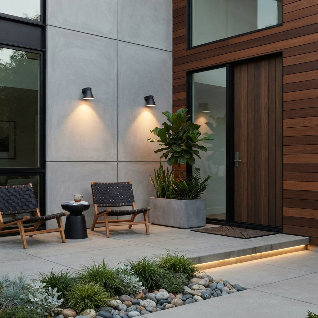 Nordlux Kyklop Cone Outdoor IP54 Exterior Wall Light Unit
