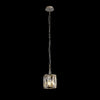 Vivienne 1 Light Pendant in Polished Nickel & Clear Crystal
