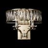 Vivienne Large Wall Light in French Gold & Clear Crystal Glass